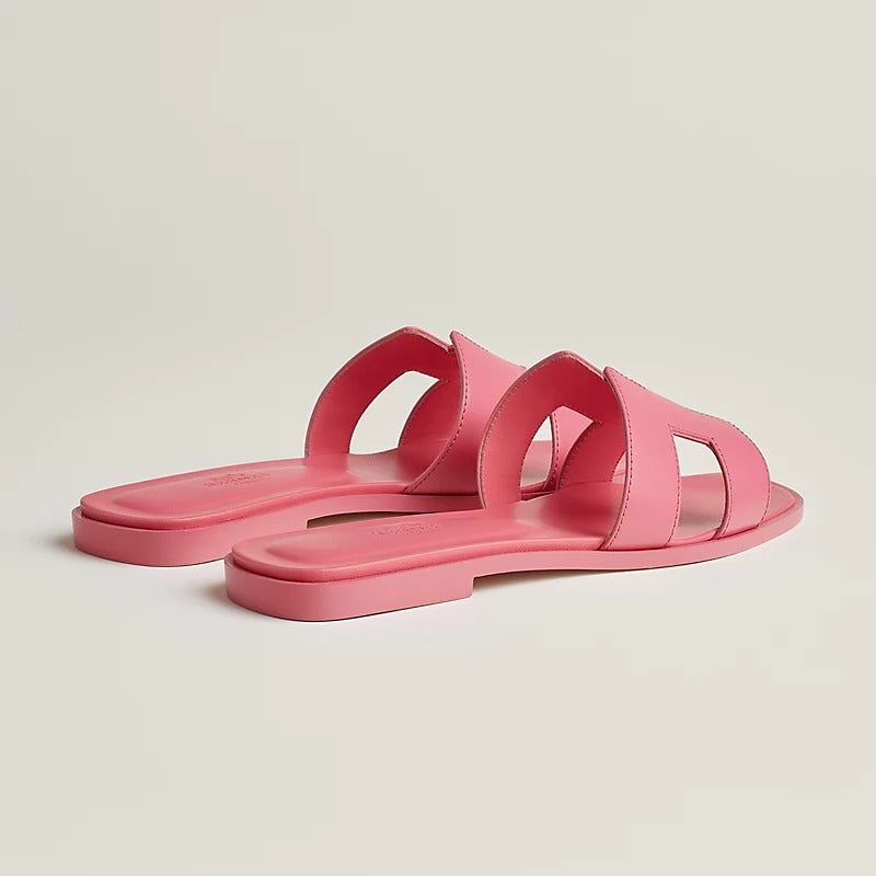 HERMES 0RAN SANDAL ROSE PETALE